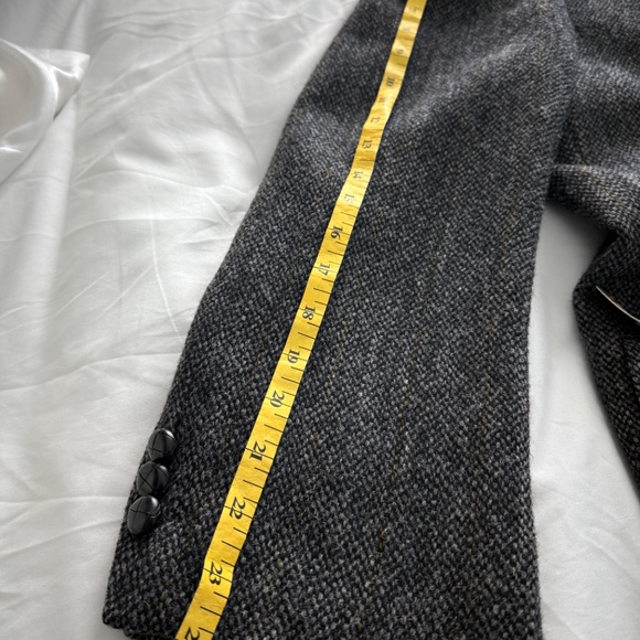 Mens Harris Tweed Sport Coat - Picture 8 of 12